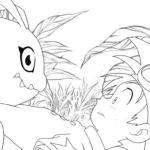 coloriage Digimon a telecharger