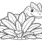 coloriage Dilophosaurus à imprimer gratuitement pdf