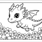 coloriage Fleur de Pêche pour enfant gratuit
