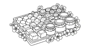 imprimer coloriage Fleur de Pêche