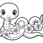 coloriage Fleur de Pêche gratuit a imprimer
