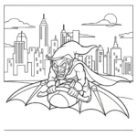 coloriage Green Goblin à imprimer gratuitement pdf