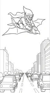 coloriage Green Goblin pour enfant a imprimer gratuit