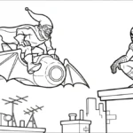image pour coloriage Green Goblin enfant