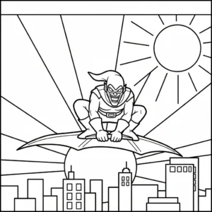 coloriage Green Goblin en ligne