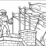 coloriage Green Goblin pour enfant de 6 ans