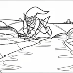 coloriage Green Goblin pour enfants à télécharger