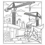 coloriage Green Goblin et dessins