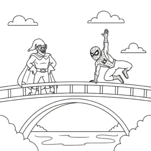 coloriage Green Goblin gratuit