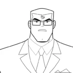 coloriage Justice League gratuit a imprimer
