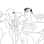 coloriage Justice League pour enfants