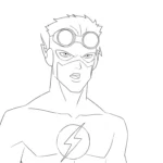 coloriage Justice League pour enfant de 6 ans