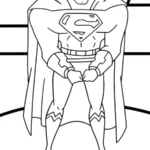 coloriage Justice League à imprimer gratuitement