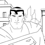 coloriage Justice League gratuit à imprimer