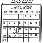 coloriage Nouvel An 2026 a dessiner en ligne