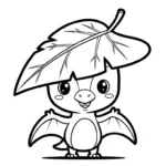 coloriage Pterosaur à imprimer pour enfant de 7 ans