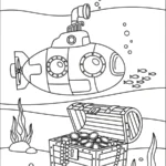 coloriage Sous marin en ligne