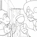 coloriage Steven Universe et apprentissage