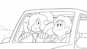 coloriage Steven Universe a colorier en ligne gratuitement