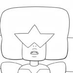 coloriage Steven Universe et decoupage