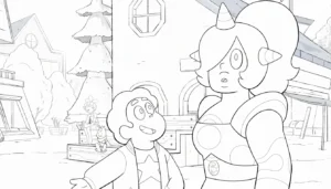 coloriage Steven Universe et dessins