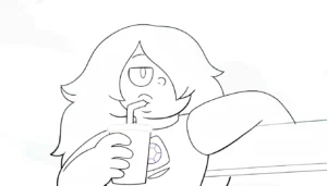 coloriage Steven Universe à imprimer pour enfant de 4 ans