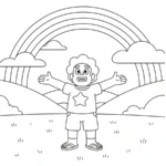 coloriage Steven Universe à imprimer gratuitement
