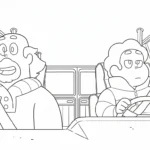 coloriage Steven Universe et dessin a imprimer