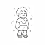 coloriage Steven Universe gratuit à imprimer