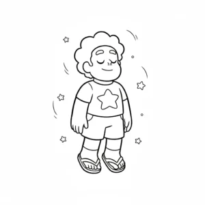 coloriage Steven Universe gratuit à imprimer