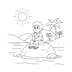 coloriage Steven Universe a dessiner et imprimer