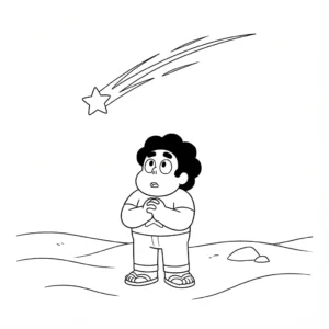 a imprimer coloriage Steven Universe gratuit