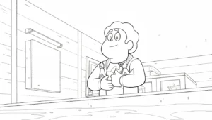coloriage Steven Universe à imprimer pour enfant de 12 ans