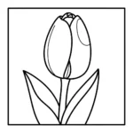 coloriage Tulipe updated a imprimer