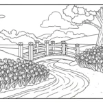 coloriage Tulipe updated pour enfants a imprimer