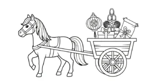 coloriage Nouvel An Chinois 2026 gratuit pour enfants