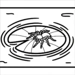 coloriage Araignée updated à imprimer a4