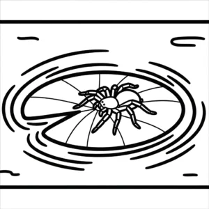coloriage Araignée updated à imprimer a4