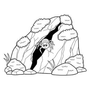 coloriage Araignée updated à imprimer gratuitement