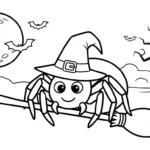 coloriage Araignée updated à imprimer gratuit