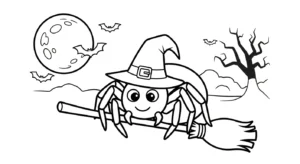 coloriage Araignée updated à imprimer gratuit