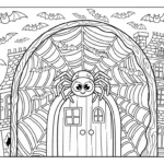 coloriage Araignée updated a colorier en ligne gratuitement