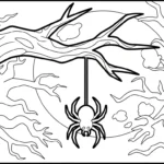 coloriage Araignée updated pour enfant de 2 ans