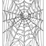 image de coloriage Araignée updated pour enfant
