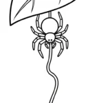 coloriage Araignée updated gratuit à imprimer