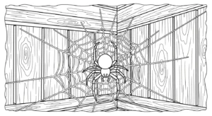 coloriage Araignée updated pour enfant à imprimer