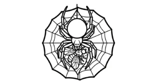coloriage Araignée updated et apprentissage