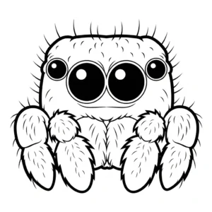 coloriage Araignée updated pour enfants à imprimer