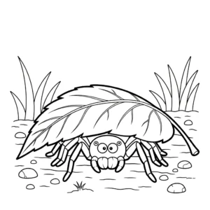 imprimer coloriage Araignée updated pour enfant