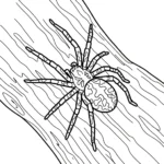 coloriage Araignée updated en ligne pour enfant